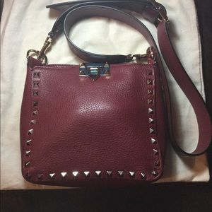 100% AUTHENTIC VALENTINO ROCKSTUD MINI HOBO